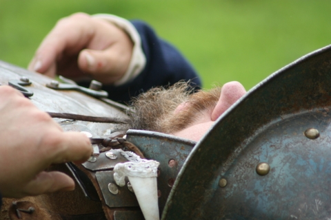SK at Picton Castle Aug 2008