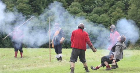 SK at Picton Castle Aug 2008