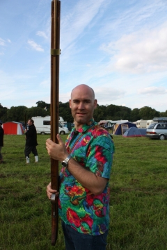 SK at Belvoir Castle Aug 2008