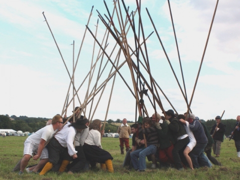 SK at Belvoir Castle Aug 2008