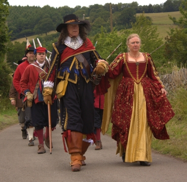 SK at Skenfrith Castle Jul 2010