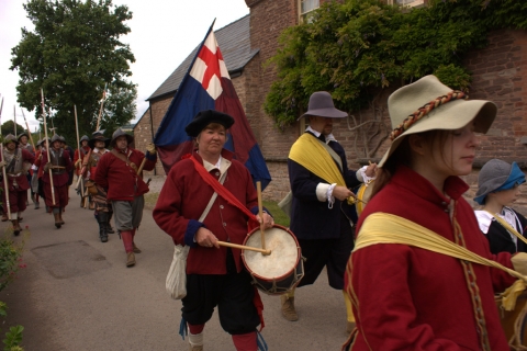 SK at Skenfrith Castle Jul 2010