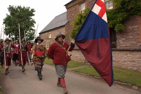 SK at Skenfrith Castle Jul 2010