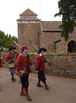 SK at Skenfrith Castle Jul 2010