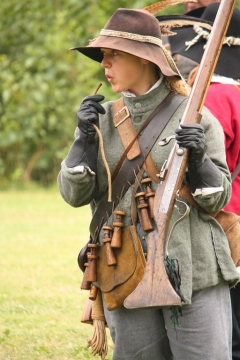 SK at Skenfrith Castle Jul 2010