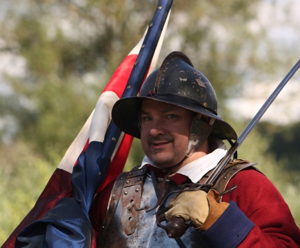 SK at Skenfrith Castle Jul 2010