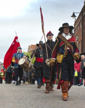SK Parade in Newbury with Mayor May 2011