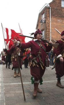 SK Parade in Newbury with Mayor May 2011