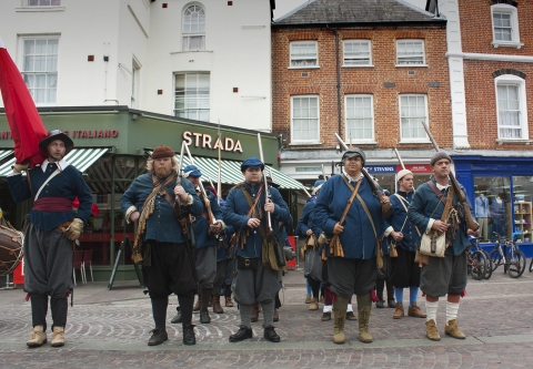 SK Parade in Newbury with Mayor May 2011