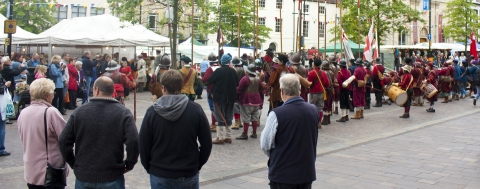 SK Parade in Newbury with Mayor May 2011