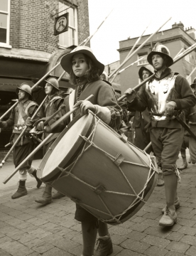 SK Parade in Newbury with Mayor May 2011