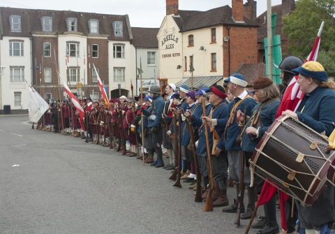 SK Parade in Newbury with Mayor May 2011