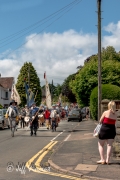 The crowds came to see the parade