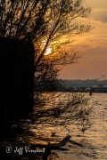Sunset at the Barrage