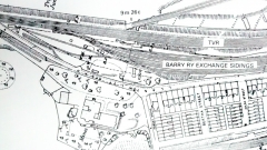 Map of Junction with Taff Railway