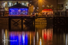 Cardiff Bay at night