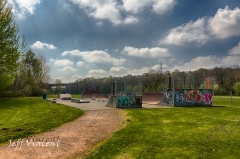 A sunny day in the school holidays