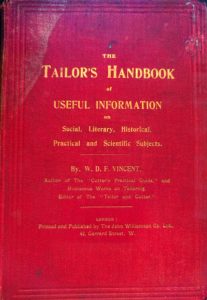 The Tailor's Handbook front cover