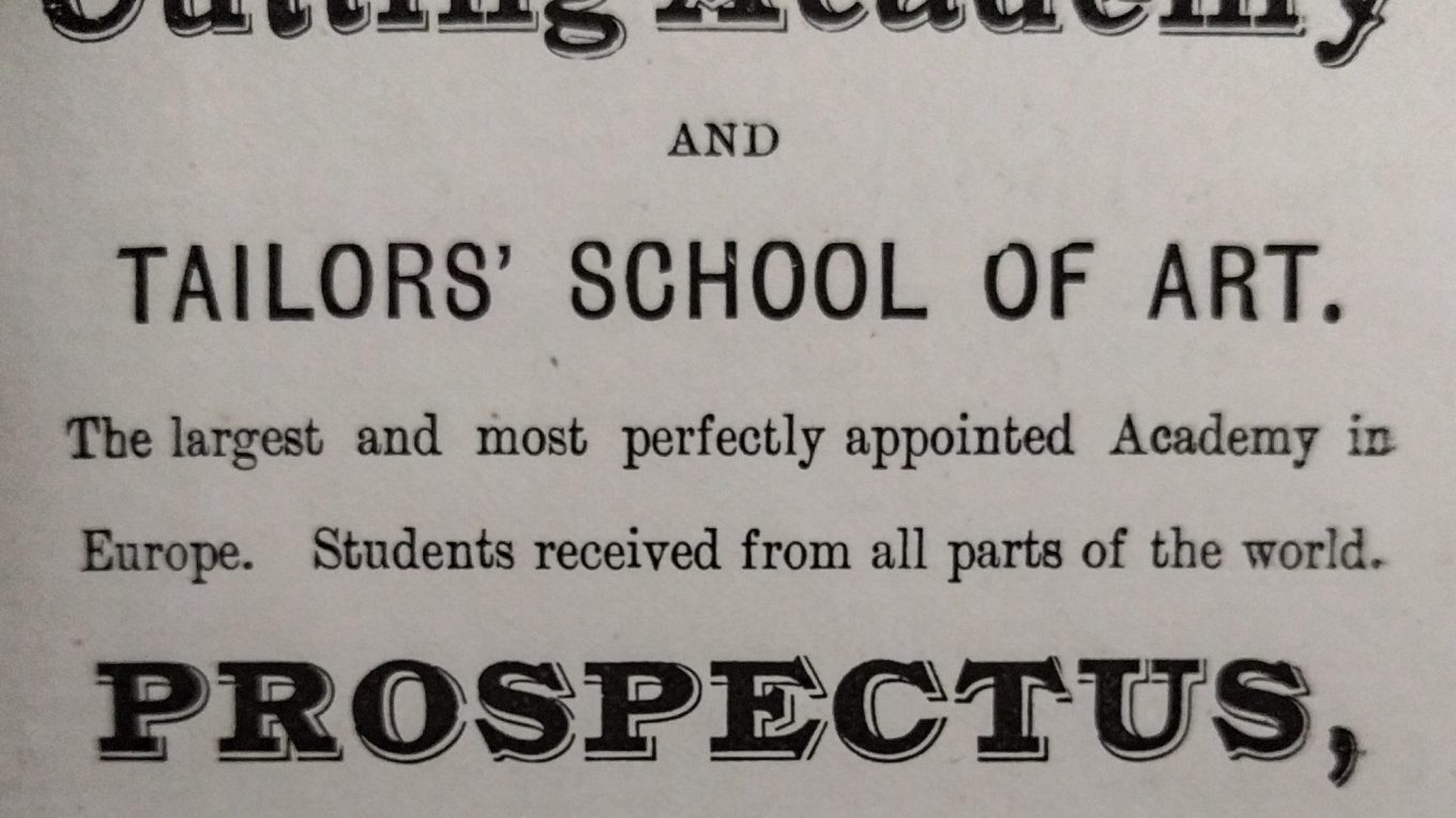 Cutting Academy Flyer