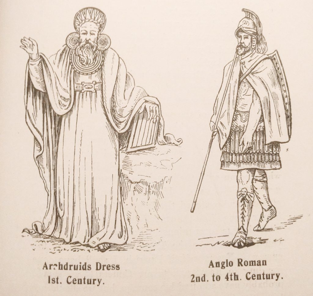 Archdruid 1st century and Anglo Roman 2nd to 4th Century