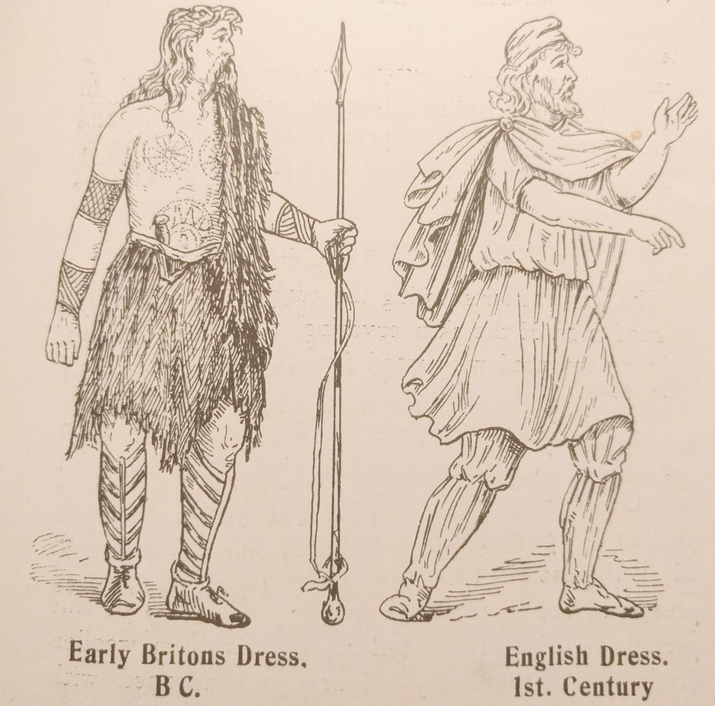 Early Briton and 1st Century English Dress