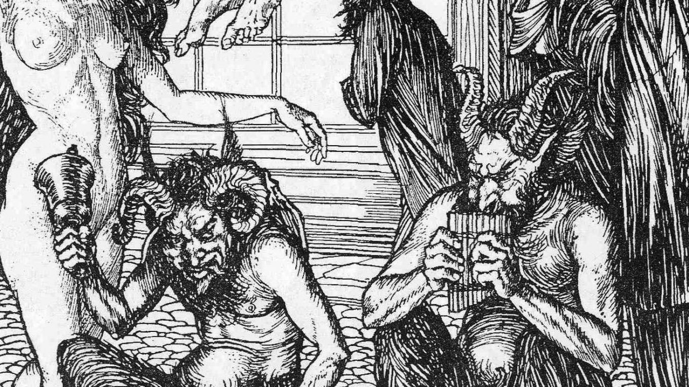 "The Bedlam of Creation", illustration depicting Diogenes Teufelsdroch in Monmouth Street