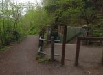 Pedestrian subway in the woods - Pentyrch Tramway