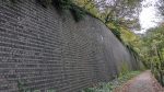 Retaining wall on old Cardiff Railway between Glan-Y-Llyn and Nantgarw