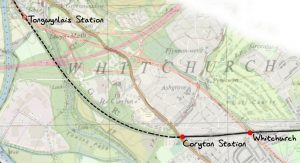 Cardiff Railway Map Header